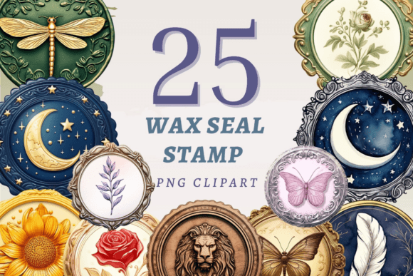Download Wax Seal Stamp PNG Bundle - Seal Collection