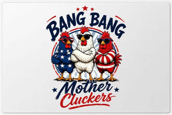 Download Funny Patriotic Chicken Trio PNG - Premium Resources