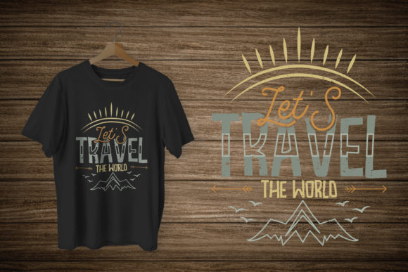 Download Wild Life T-shirt Design Let's Travel - Wild life Collection